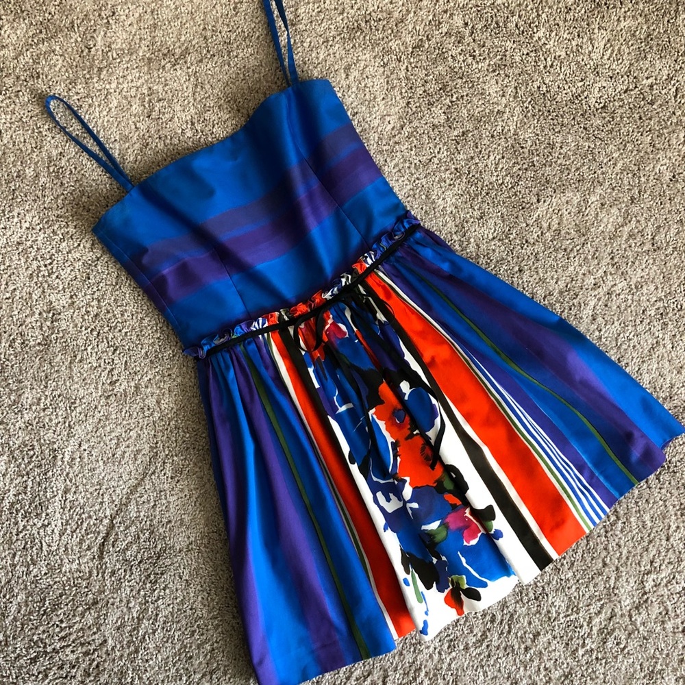 RED Valentino Floral Fit & Flare Dress - Picture 2 of 8